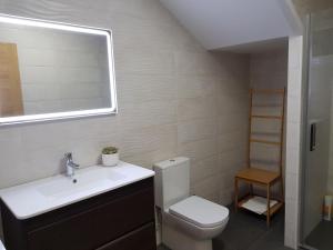 A bathroom at Casa de Campo Cruz de Pedra