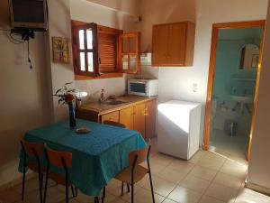 Kuchyň nebo kuchyňský kout v ubytování Niki Apartments + 15 fotografií