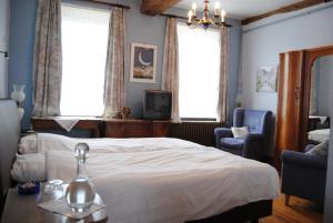 Katil atau katil-katil dalam bilik di B&B Het Loonderhof