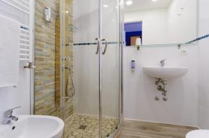 Ванная комната в Hotel Viking