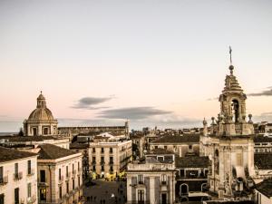Výhľad na mesto Catania alebo výhľad na mesto priamo z apartmánu