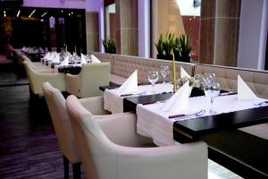 A seating area at Hotel Minerva