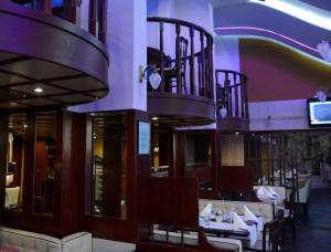 A restaurant or other place to eat at Hotel Minerva