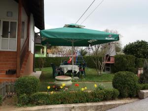Zahrada ubytování Apartment Bastaja