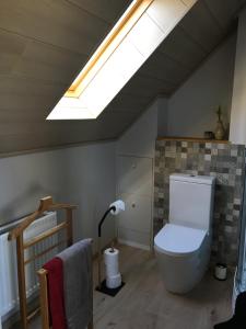 Koupelna v ubytování B&B De Hostelier