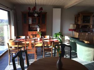 Posezení v ubytování B&B De Hostelier