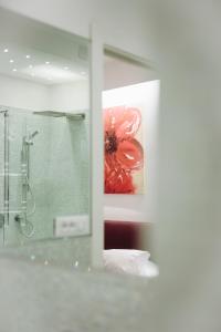 Ett badrum på 330 Holiday Apartments Manarola