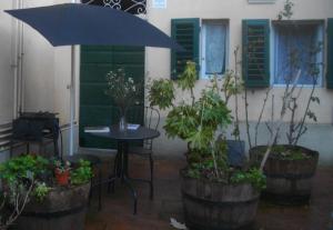 A garden outside La Corte del Frate