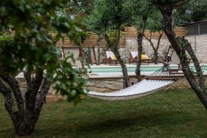 Zahrada ubytování Koukounari luxury villa