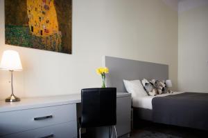Postel nebo postele na pokoji v ubytování Ozone Private Rooms
