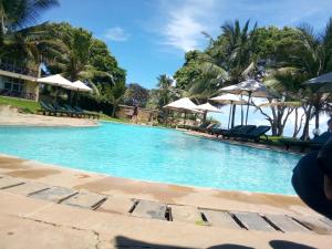 Bazén v ubytování Coral Beach Resort nebo v jeho okolí