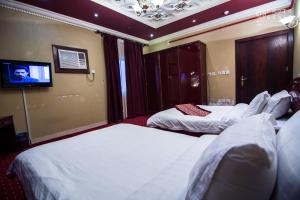 Postel nebo postele na pokoji v ubytování Hotel Berg Rappeg