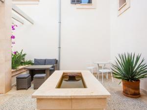 Ein Sitzbereich in der Unterkunft Villa Can Paulo