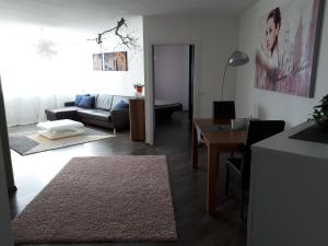 Krevet ili kreveti u jedinici u objektu Deluxapartment