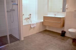 Ένα μπάνιο στο DAC50 Luxurious apartment Domburg +7 φωτογραφίες
