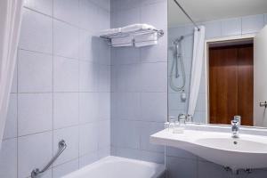 Koupelna v ubytování Astoria Hotel Antwerp