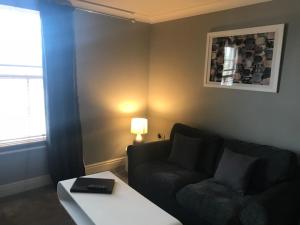 A seating area at Cheshire Cat 