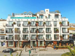 Byggnaden som hotellet ligger i