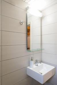 Kylpyhuone majoituspaikassa Ainos Retreat