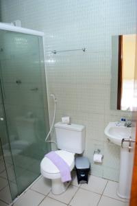 Ванная комната в Hotel Sambaquis