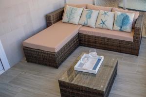 Zona de estar de Atico Beach Luxury