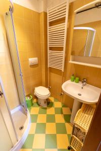 Koupelna v ubytování Ciprea Rooms