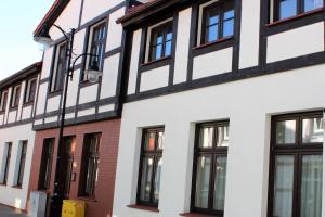 Budynek, w którym mieści się apartament