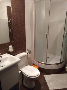 Koupelna v ubytování Hostel Lux