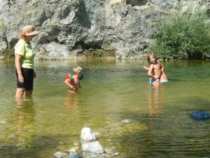 Paesaggio naturale nelle vicinanze dell'agriturismo
