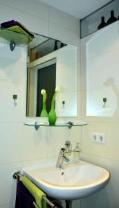 Koupelna v ubytování Ferienhaus Finster + 37 fotografií