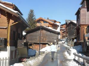 冬のHaus Silberblick Anrigの様子