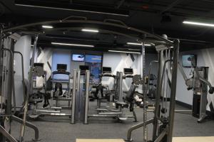 Fitness centrum a/nebo fitness zařízení v ubytování 7 Days City Hotel