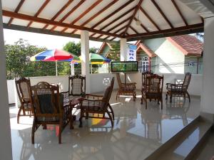 Posezení v ubytování Shanith Guesthouse Negombo