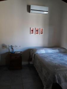 Postel nebo postele na pokoji v ubytování Pousada Por do Sol