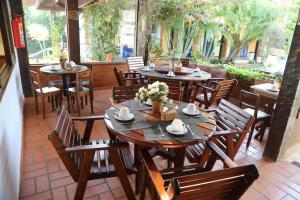 Restoran atau tempat makan lain di Pousada Solar Dos Corais
