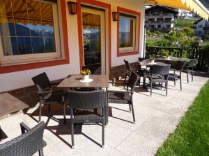 Patio nebo venkovní prostory v ubytování Garni Nunnemairhof
