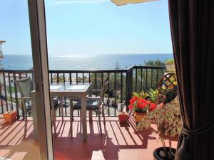 One bedroom, top floor, by the sea, Fuengirola 발코니 또는 테라스