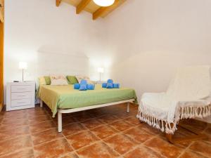 A bed or beds in a room at Villa Paula