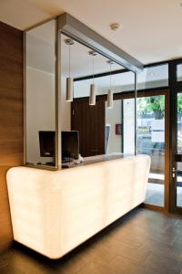 Vstupní hala nebo recepce v ubytování Basic Hotel Innsbruck