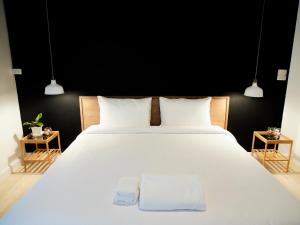 Postel nebo postele na pokoji v ubytování Varmtel