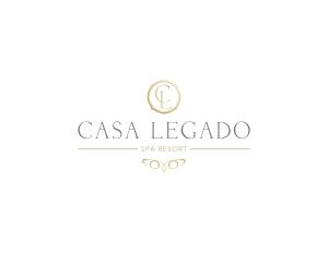 ein Logo für einen Kurort in casa lecelota in der Unterkunft Casa Legado in Aguascalientes