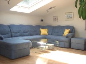 A seating area at Appartments Stefania
