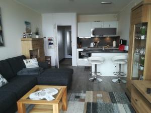 Kuchyň nebo kuchyňský kout v ubytování Ferienwohnung Marina Wendtorf