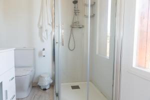 Kúpeľňa v ubytovaní Cabaña El Mirador