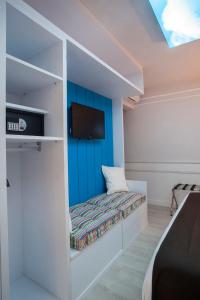 Posteľ alebo postele v izbe v ubytovaní Hotel Ribes Roges
