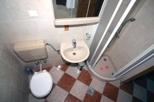 Koupelna v ubytování Apartmani Amado/Lozic