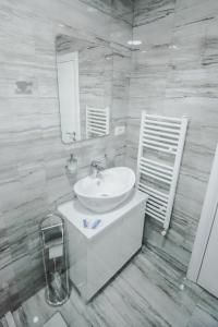 Koupelna v ubytování Kristal Apartmani
