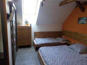 Posteľ alebo postele v izbe v ubytovaní Family House 94