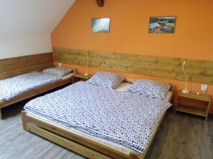 Posteľ alebo postele v izbe v ubytovaní Family House 94