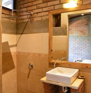 Hostal Casa Abierta tesisinde bir banyo